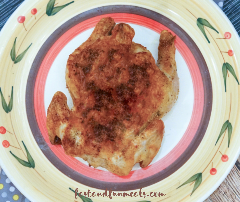 Air Fryer Cornish Hens Featured Image