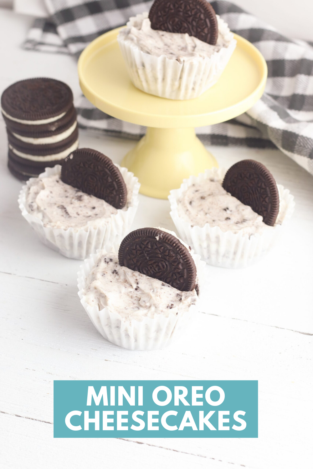 No Bake Mini OREO Cheesecake Recipe