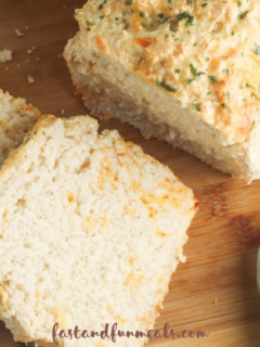 Cheddar Garlic Beer Bread Recipe Featured Image