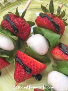 Strawberry Caprese Skewers Featured Image