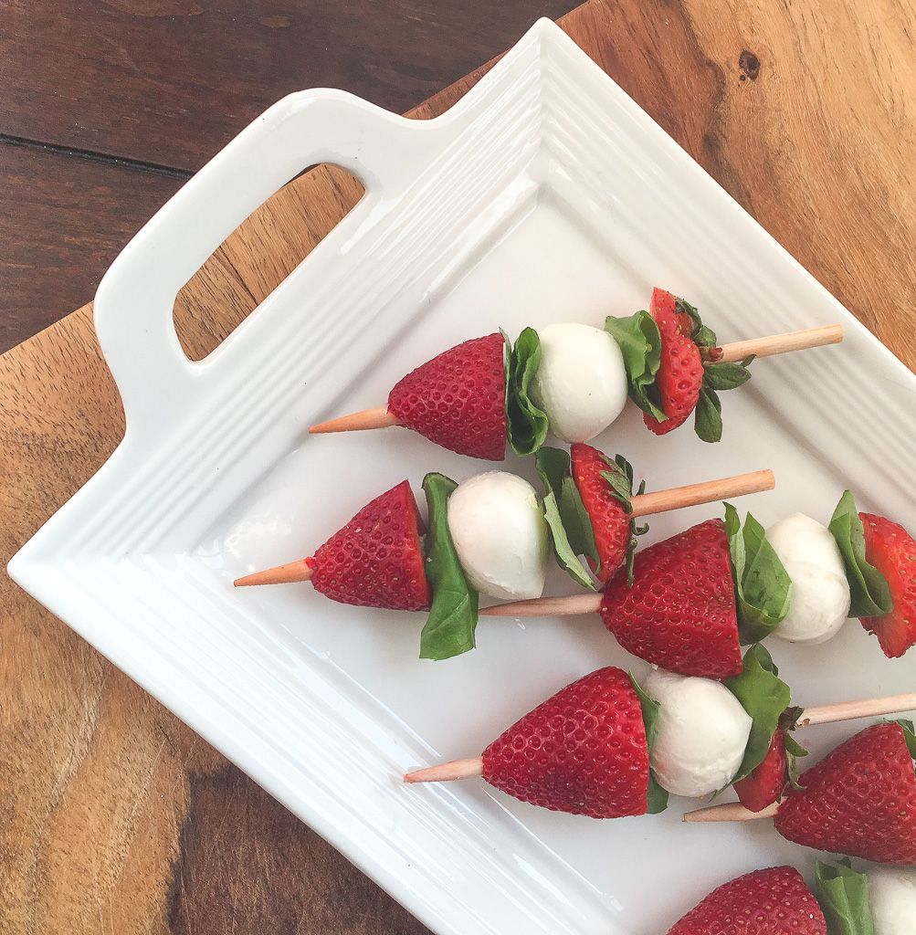 Strawberry Caprese Skewers » Fast and Fun Meals