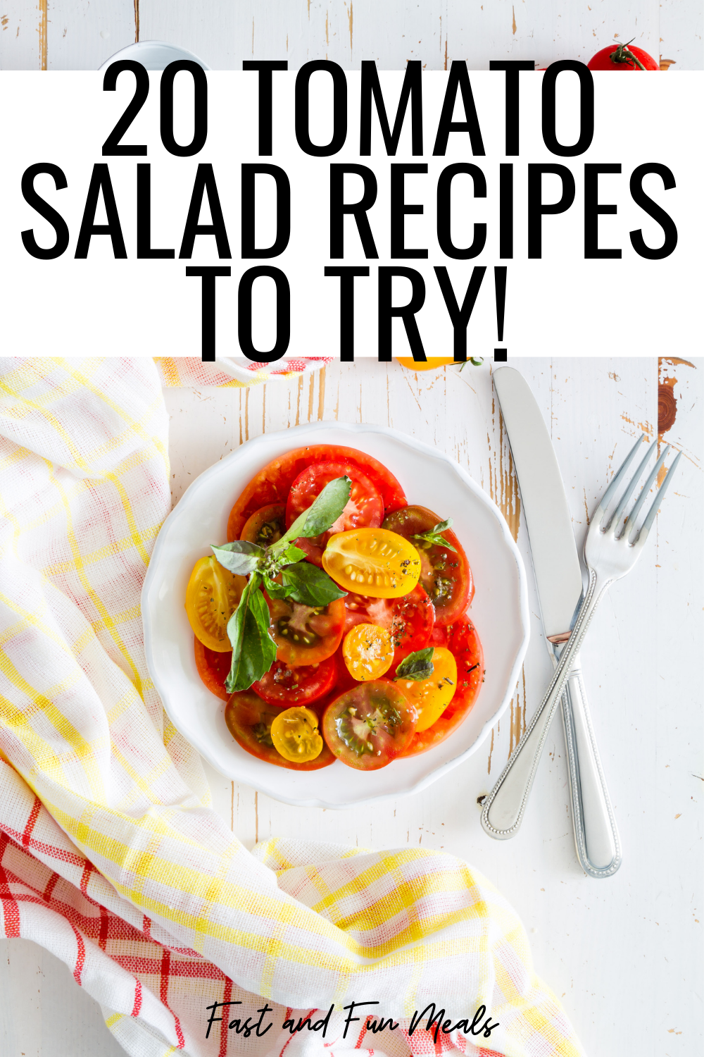 Making tomato salad recipes is super easy. Whether you’re looking for something to pair with your crunchy veggies and crackers, something to add to your salad jars, or you just want some unique burger toppings, you have to try these recipes. 