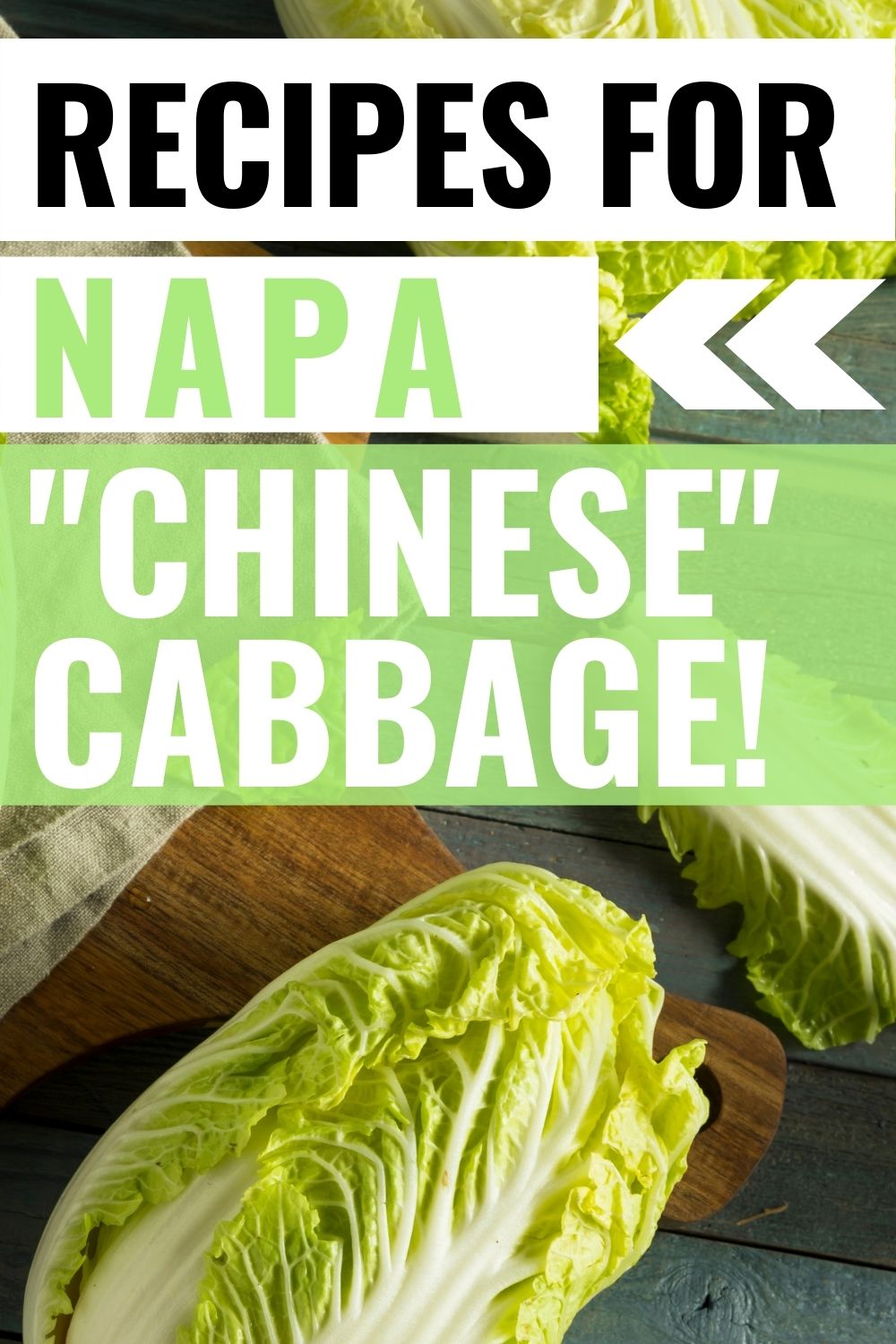 Incorporating recipes for Napa cabbage in your meal plans is a good way of adding fiber and vitamins to your eating plan as well as trying some fun new dishes!
