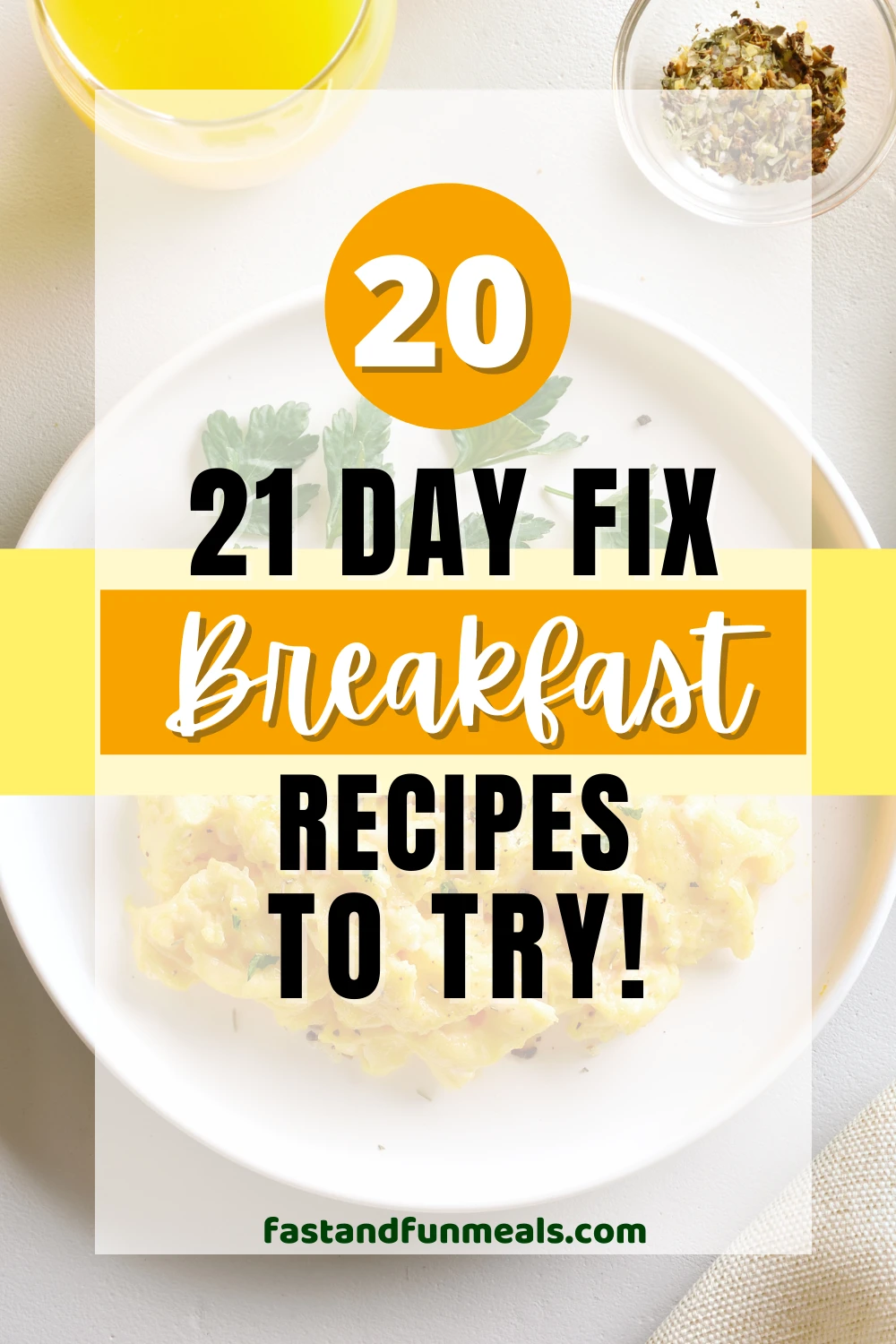 21 Day Fix breakfast ideas - Extra Black Olives