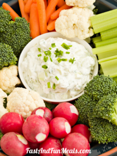Healthy Dip for Veggies Featured Image
