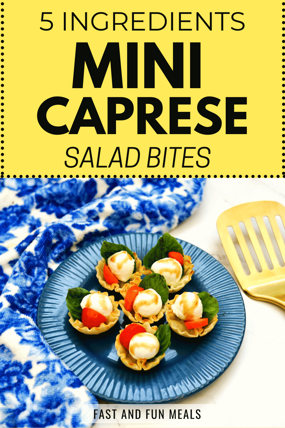 mini caprese salad appetizer